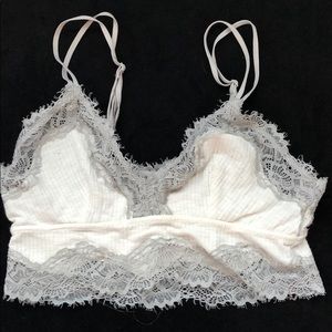 White bralette